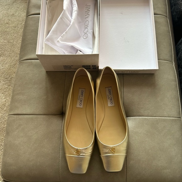 Jimmy Choo Leni Flat Women’s Shoe - Picture 1 of 7